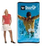 Reklamní stěna Pop-Up MP2 - OBLÁ 1x3 pole