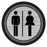 Samolepka WC dámy a páni