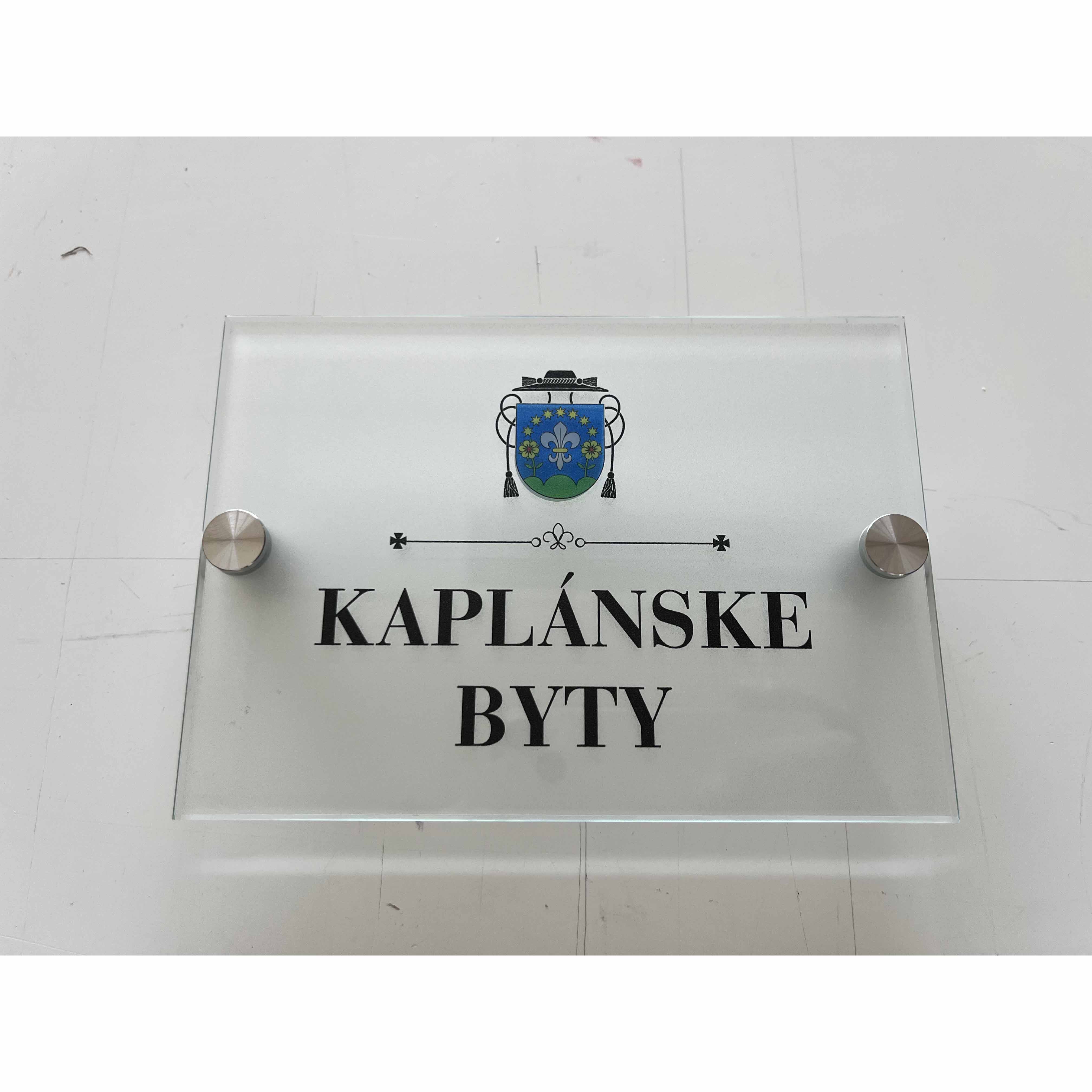 Přímý potisk skla, mléčná zadní strana