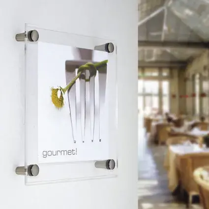 Distanční šroub Rapid Chrom lesklý (CM)