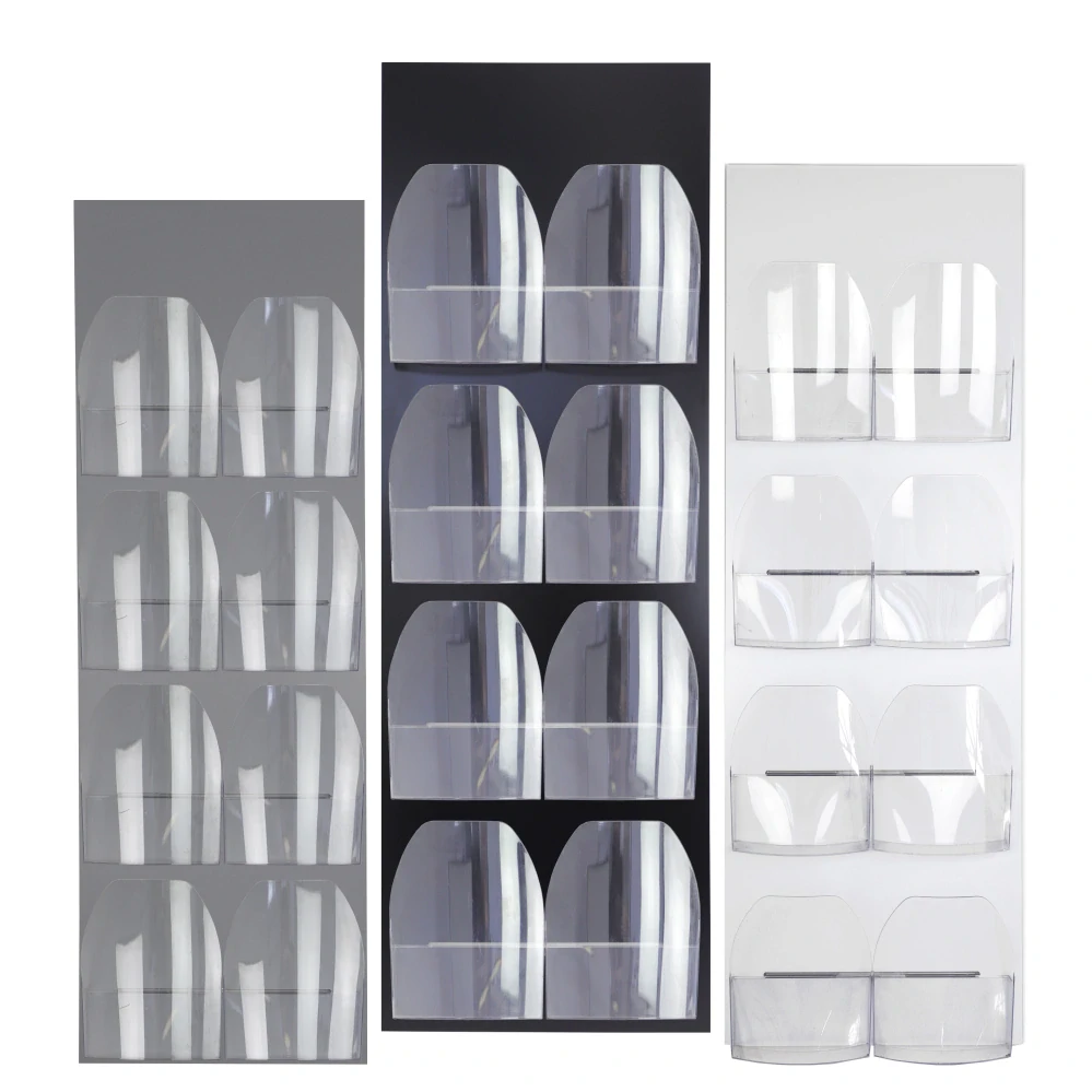 Nástěnný držák na časopisy Dacapo wall velký A5 (148×210mm) Bílá