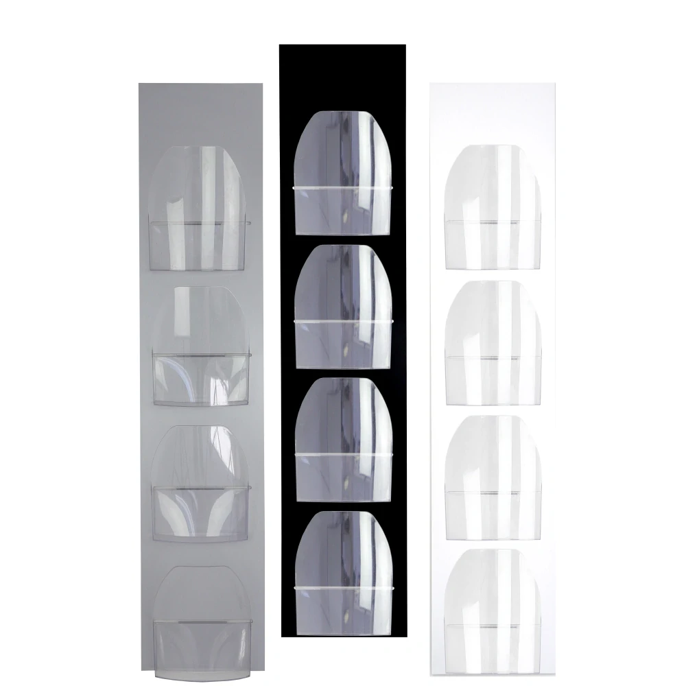 Nástěnný držák na časopisy Dacapo wall malý A4 (210×297mm) Bílá