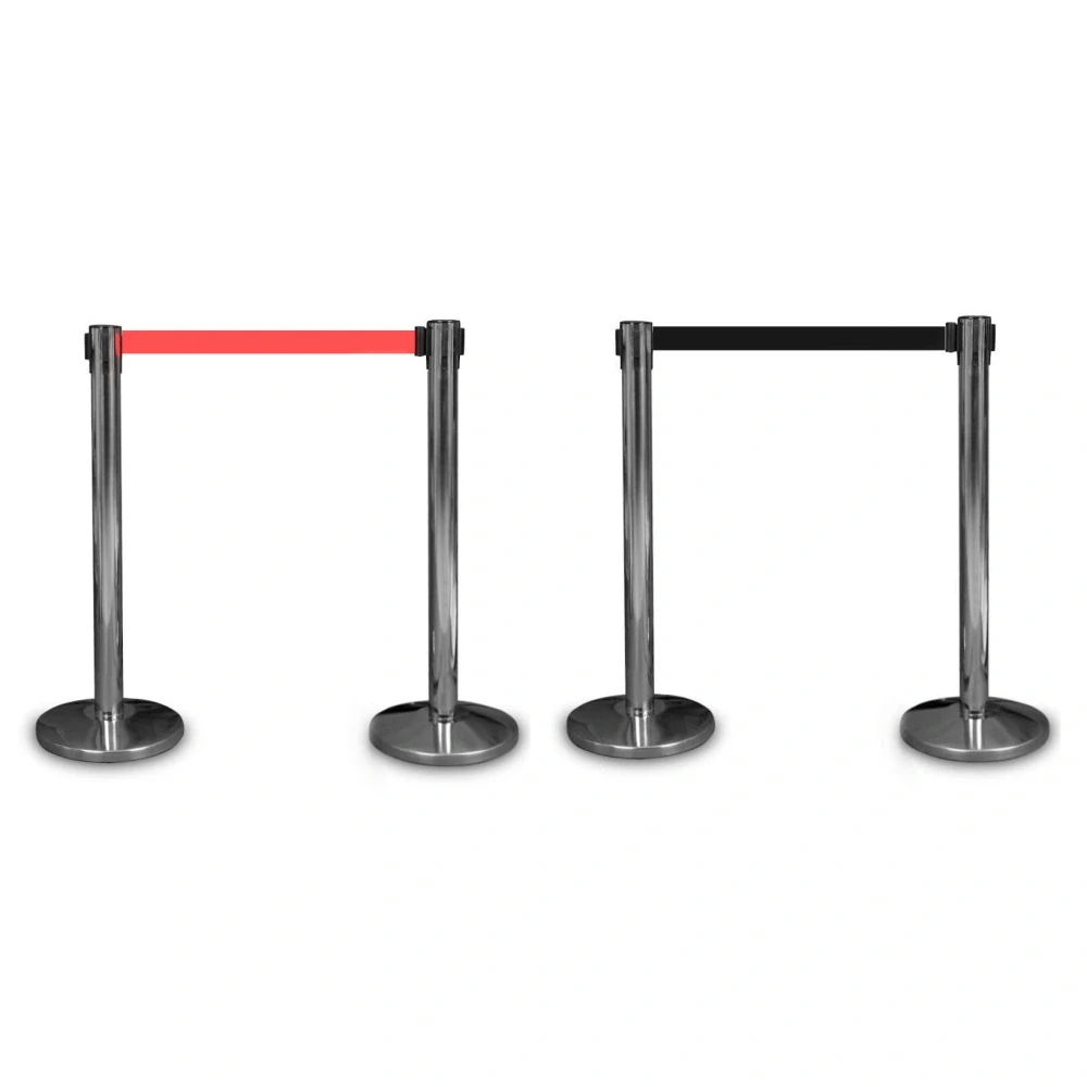 Vymezovací sloupek Premium chrom