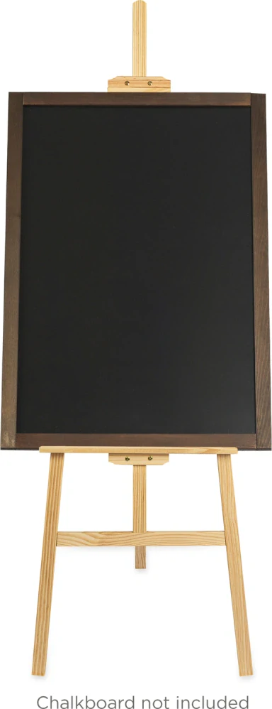 Dřevěný malířský stojan Bílá