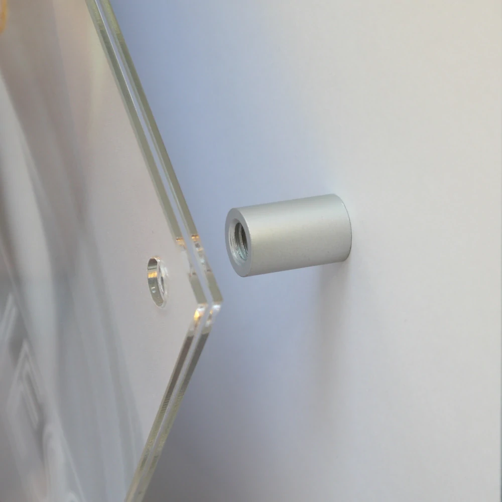 Distanční šroub Mix alu 13/13 stříbro kit (40 ks)