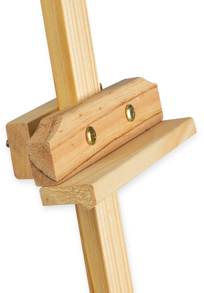 Dřevěný malířský stojan Bílá