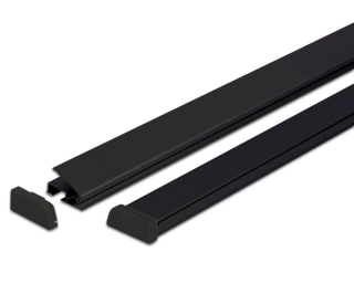 Lišta na plakát hliníková černá