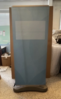 Exteriérový oboustranný banner stojan Hydra